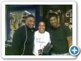 With Rickey Lawson & Reggie Hamilton